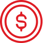 money icon. Digital Strategy Agency concept